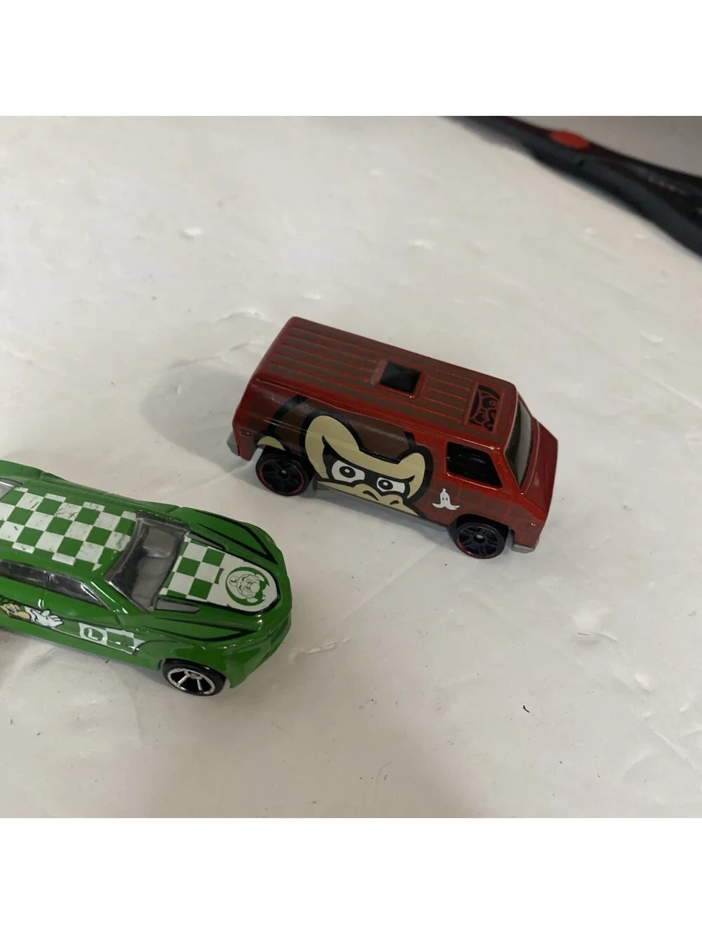 Nintendo Hot Wheels, Set Of 7,Donkey Kong, Yoshi, Toad,Luigi,Mario,warrio